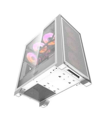 Computer case Darkflash DRX70 MESH + 4 RGB fans (white)