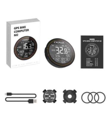 Cycplus M2 bicycle computer - compatibile with Strava, Trainingpeaks etc.