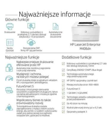 HP LaserJet Enterprise M406dn