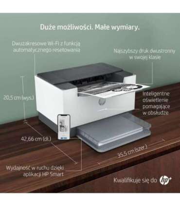 HP LaserJet HP M209dwe Printer, Black and white, Printer for Small office, Print, Wireless HP+ HP Instant Ink