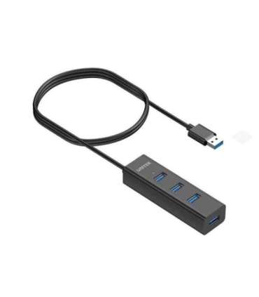 UNITEK Y-3089V01 interface hub USB 3.2 Gen 1 (3.1 Gen 1) Type-A 5000 Mbit/s Black