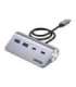 UNITEK ALUMINIUM USB-C HUB 2X USB-A 2X USB-C 5GBPS