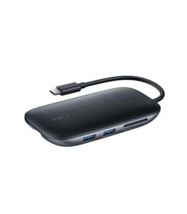 AUKEY CB-C71 interface hub 5000 Mbit/s Black