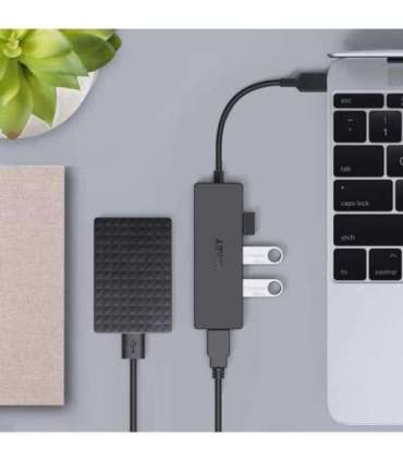 AUKEY CBC64 Wired USB 3.2 Gen 2 (3.1 Gen 2) Type-C Black