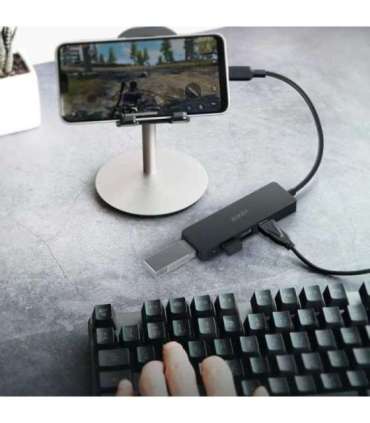 AUKEY CBC64 Wired USB 3.2 Gen 2 (3.1 Gen 2) Type-C Black