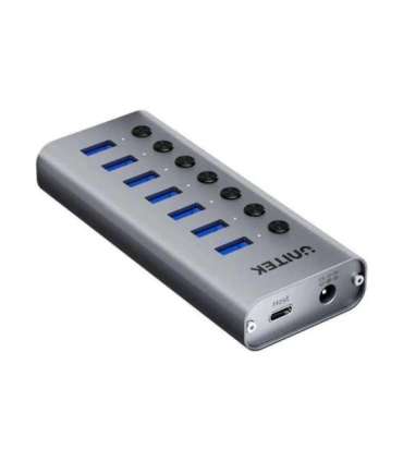 USB-A 3.0 5 Gbps hub with 7-in-1 switch Unitek H1314A01-EU