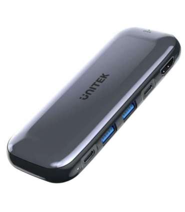 UNITEK HUB USB-C STORAGE M.2, HDMI, USB-C PD 100W, D1046A