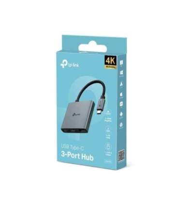 TP-Link UH3020C interface hub USB Type-C 5000 Mbit/s Grey