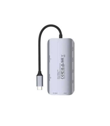 UNITEK ACTIVE HUB USB-C 2X HDMI 4K, RJ45, PD 100W