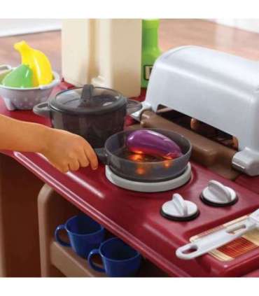 STEP2 Maxi Кухня с грилем — 100 аксессуаров