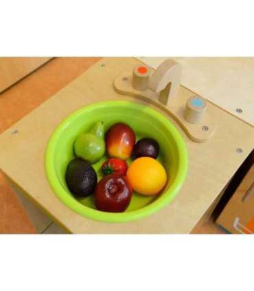 MASTERKIDZ Pastelvärviline kapp kraanikausiga