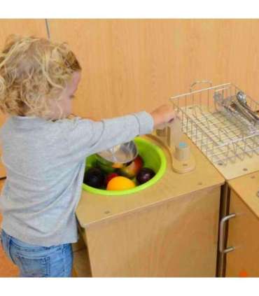 MASTERKIDZ Pastelvärviline kapp kraanikausiga