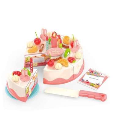 WOOPIE торт на день рождения для разрезания, свечи, фрукты, 40 шт.