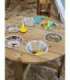 CLASSIC WORLD EDU образовательный садовый стол — 6 функций: игра с песком, жидкостью и камнями