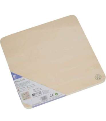 CLASSIC WORLD õppeplaat - inimkeha pusleplokid lastele, Montessori sobitamine, 19 osa