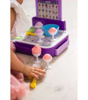 WOOPIE jäätisekohver 3-ühes (köök, pood, jäätisekohvik), kaasaskantav, 62 osa