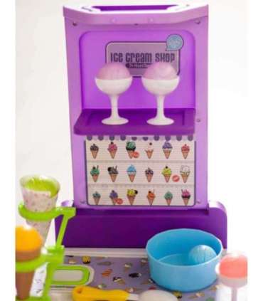 WOOPIE jäätisekohver 3-ühes (köök, pood, jäätisekohvik), kaasaskantav, 62 osa