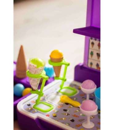 WOOPIE jäätisekohver 3-ühes (köök, pood, jäätisekohvik), kaasaskantav, 62 osa