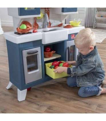 STEP2 kaasaegne realistlik köök lastele paljude tarvikutega