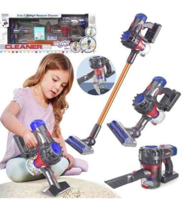 WOOPIE interaktiivne püstine tolmuimeja 3-ühes lastele imemisfunktsiooniga