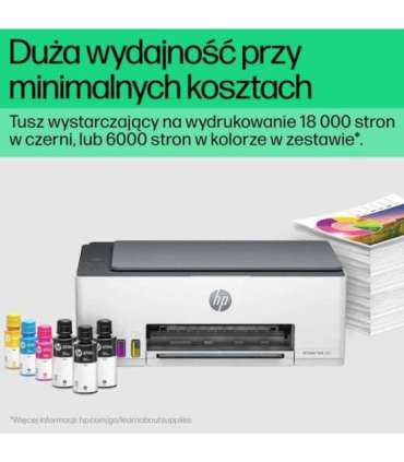 HP Smart Tank 580 All-in-One Printer, Home and home office, Print, copy, scan, Wireless High-volume printer tank Print