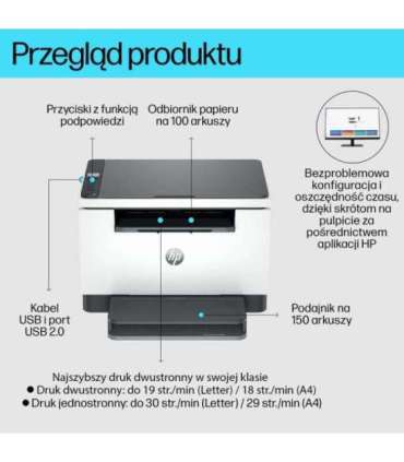 HP LaserJet MFP M234d Printer Laser A4 600 x 600 DPI 29 ppm