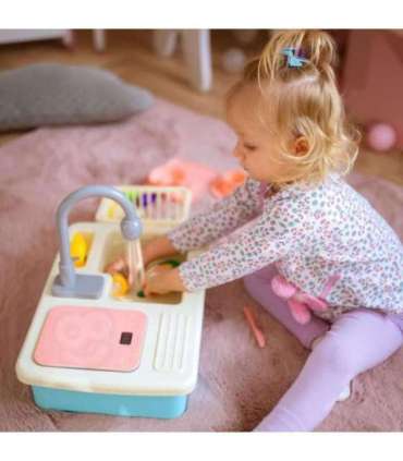 WOOPIE 2 в 1 кухонная мойка с краном и водой, синяя