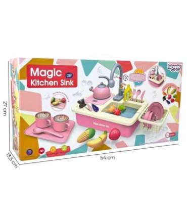 WOOPIE 2 в 1 кухонная мойка с краном и водой, синяя