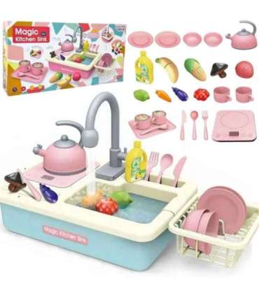 WOOPIE 2 в 1 кухонная мойка с краном и водой, синяя