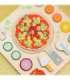 CLASSIC WORLD Деревянная пицца для резки — пазл с овощами, 22 элемента.