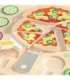 CLASSIC WORLD Деревянная пицца для резки — пазл с овощами, 22 элемента.