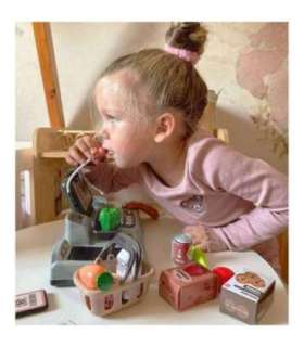 WOOPIE Kasa Sklepowa Dla Dzieci Skaner Waga Mikrofon + 25 Akcesoriów