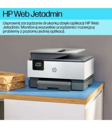 HP OfficeJet Pro 9120b Wireless All-in-One Color Printer, Two-sided printing Copier, Scanner