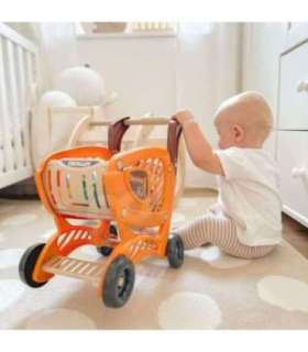 WOOPIE poeostukäru lastele liikuvate osadega + 42 tarvikut