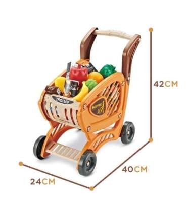 WOOPIE детская тележка для покупок с подвижными элементами + 42 аксессуара