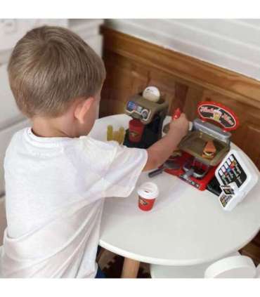 WOOPIE Fast Food XXL Магазин Ресторан Касса + Диспенсер напитков