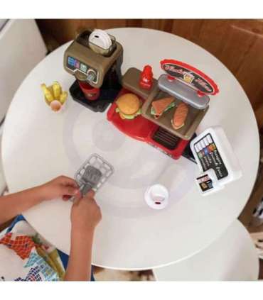 WOOPIE Fast Food XXL Магазин Ресторан Касса + Диспенсер напитков