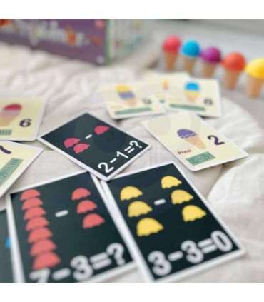 WOOPIE hariv jäätisepood XXL restoran/pood + loendamise õppimine, 87 osa