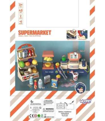 WOOPIE pood/supermarket fiskaalkassa, 42 tk.