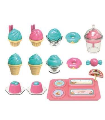 WOOPIE jäätisekohvik 2-ühes kohver, 16 tükki.