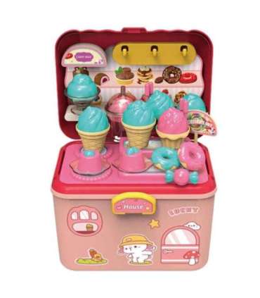 WOOPIE jäätisekohvik 2-ühes kohver, 16 tükki.