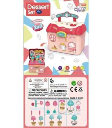 WOOPIE jäätisekohvik 2-ühes kohver, 16 tükki.