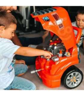 WOOPIE Suur veoauto kokkupaneku komplekt + tarvikud, 61 osa