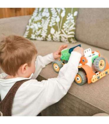 WOOPIE Набор конструкторских блоков - транспорт (STEM), 163 шт.