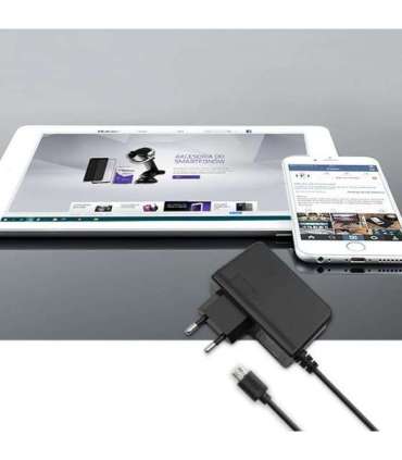 Qoltec 51022 mobile device charger Black Indoor