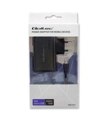 Qoltec 51022 mobile device charger Black Indoor