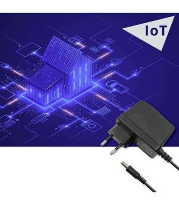 Qoltec 51023 power adapter/inverter Indoor 24 W Black