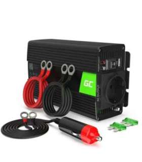 Green Cell INV14 power adapter/inverter Auto 300 W Black