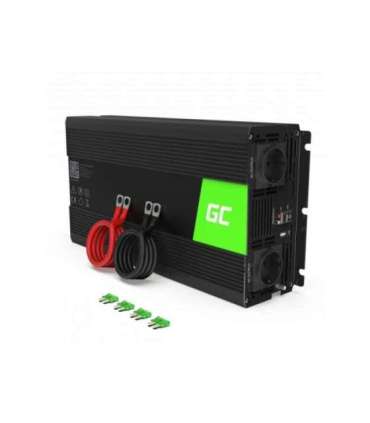 Green Cell INV21 power adapter/inverter Auto 6000 W Black