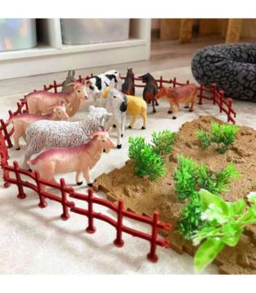 WOOPIE набор фигурок «Ферма» + чемоданчик, 57 шт.